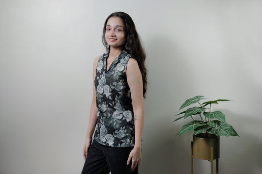 Floral Noir Elegance