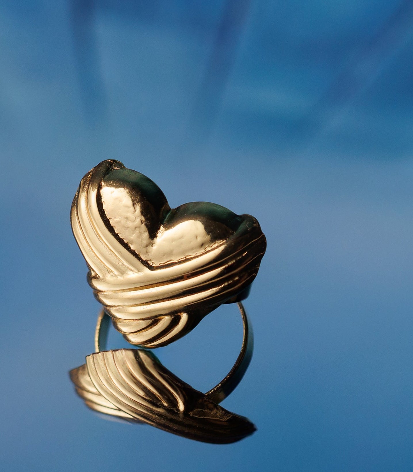 Ziva Heart Wrap Ring