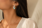 Ovi pastel earrings