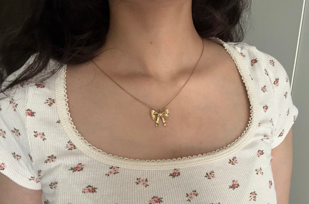 Elara Bow Pendant