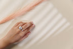 Aster pearl ring