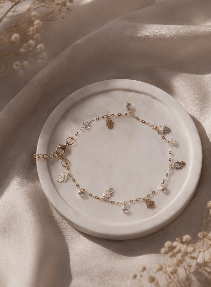 Elowen charm bracelet - avantara