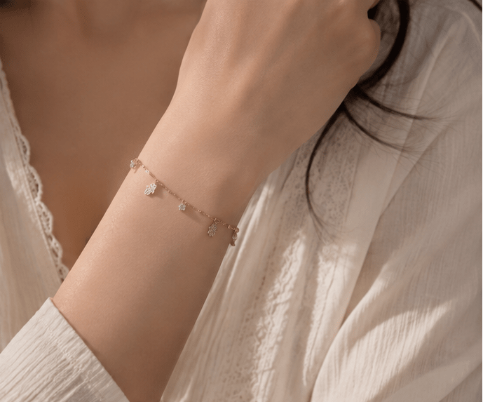 Elowen charm bracelet - avantara