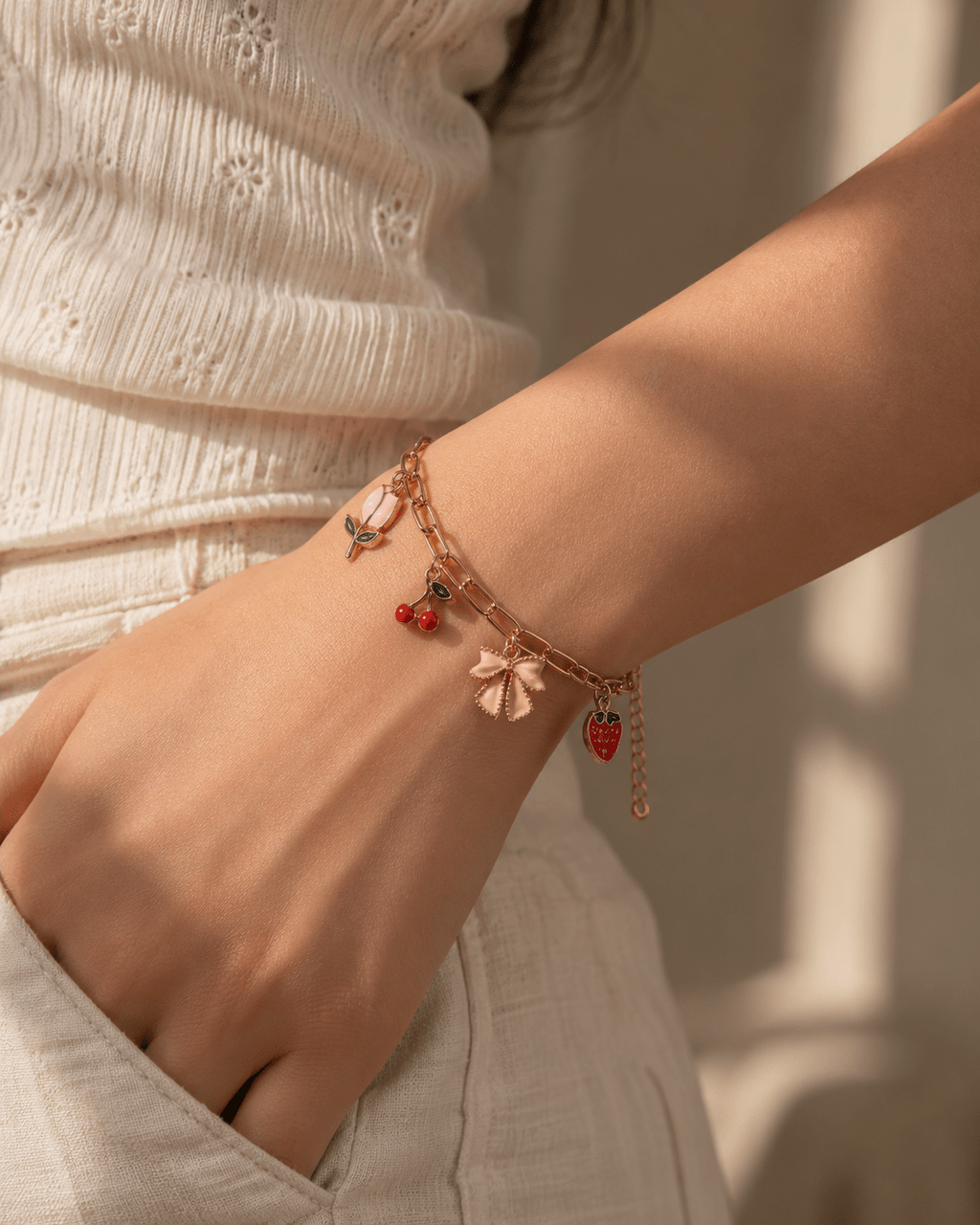 Mavie charm bracelet - avantara