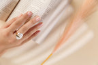 Tiora pearl ring - avantara